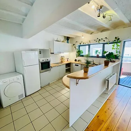 Down Town Oasis-Spacious Loft With Private Parking Brussel Buitenkant foto