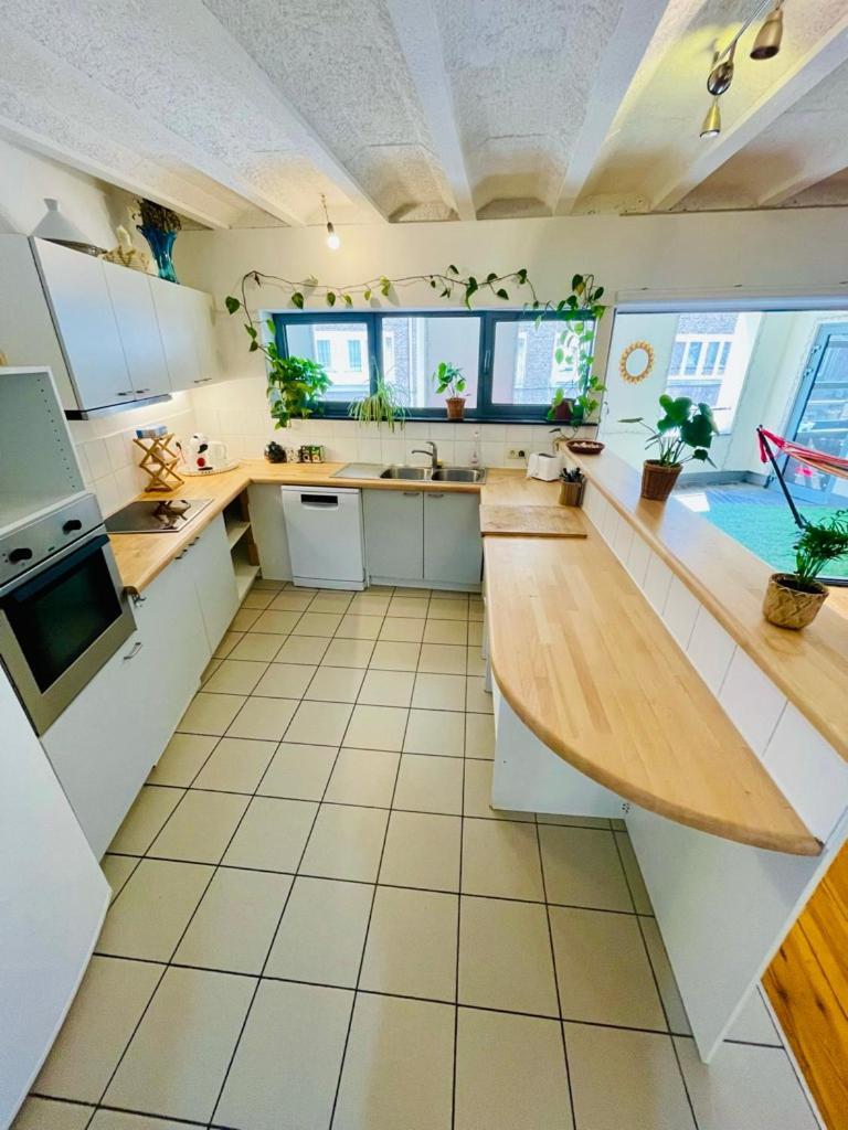 Appartement Down Town Oasis-spacious Loft With Private Parking *